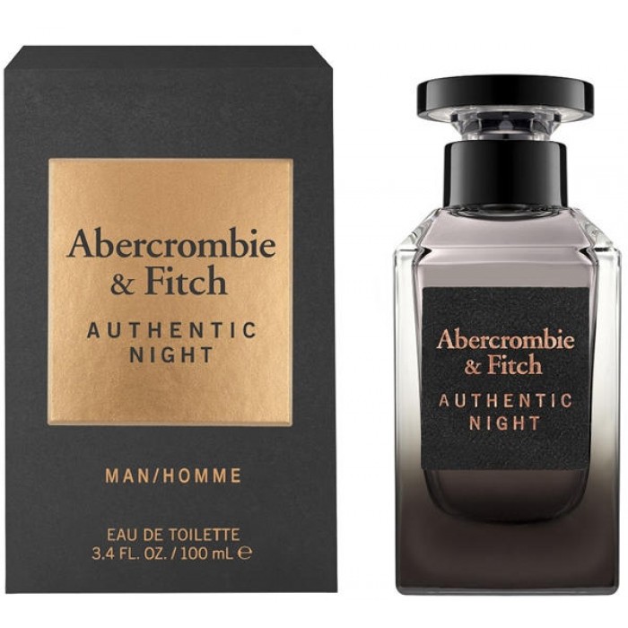 Abercrombie & Fitch Authentic Night Man EDT 100ml за мъже 